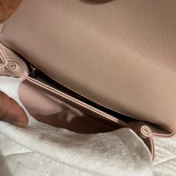 Chanel Extra Mini Pink Quilted Caviar Coco Handle - Picture 3 of 11